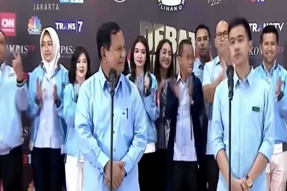  Ekspresi Selvi Ananda Disorot saat Prabowo Beri Gibran Nilai 9,9 di Debat Cawapres