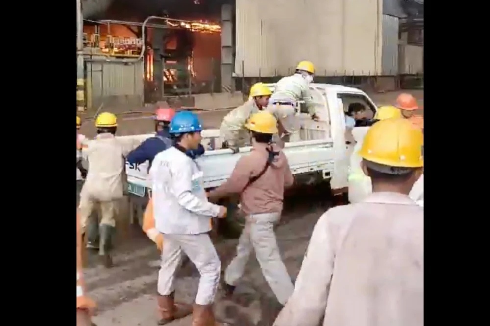  PT IMIP Ungkap Penyebab Ledakan Tungku Smelter Milik ITSS di Morowali