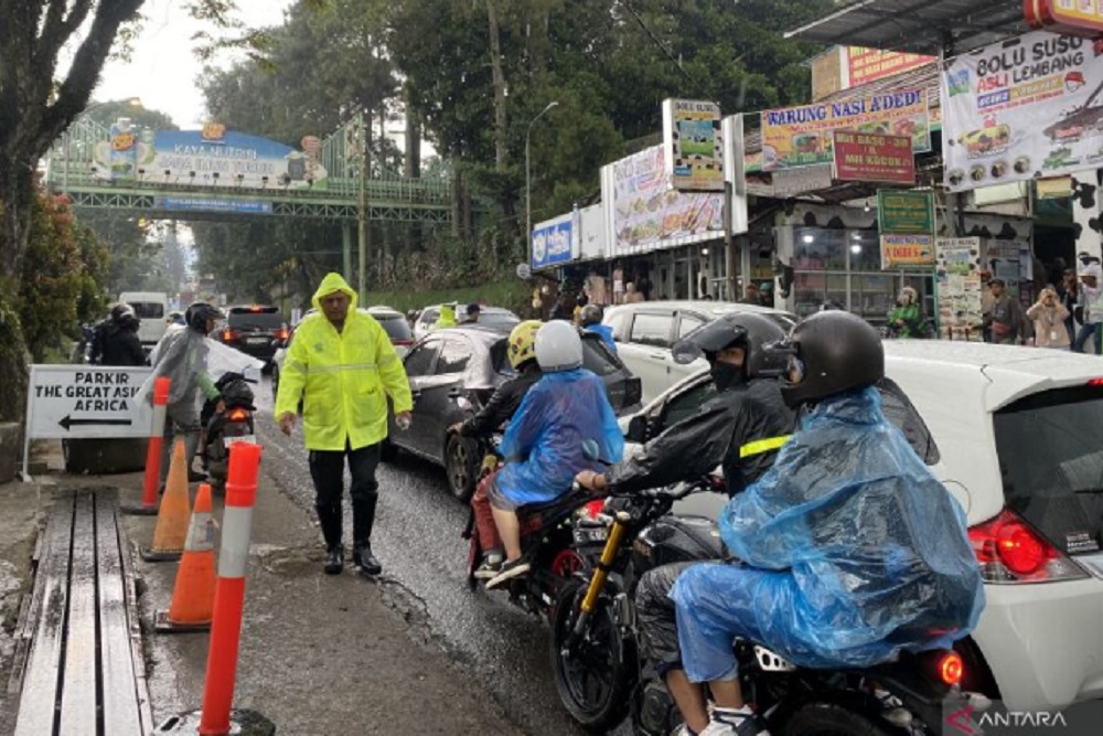  Dishub: 20.599 Kendaraan Masuk Lembang saat Libur Natal 2023