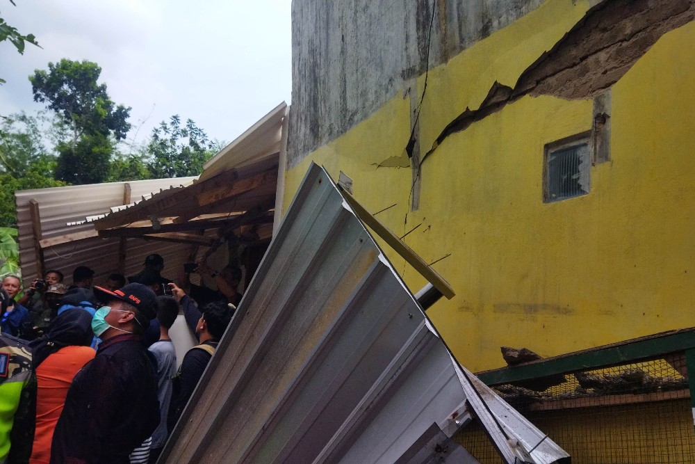  Jumlah Rumah Rusak Akibat Gempa di Sumedang Bertambah Menjadi 464