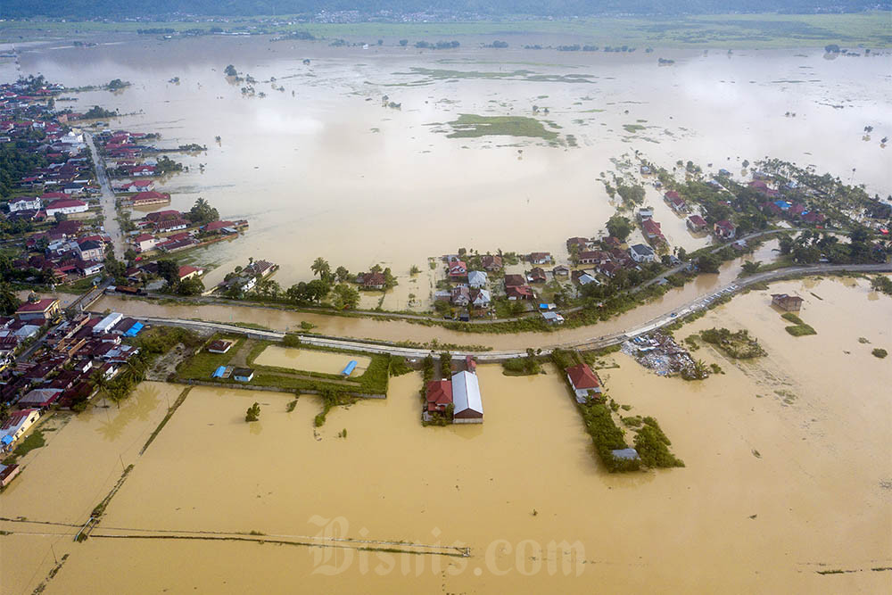  Kawasan Pemukiman Terendam Banjir di Jambi