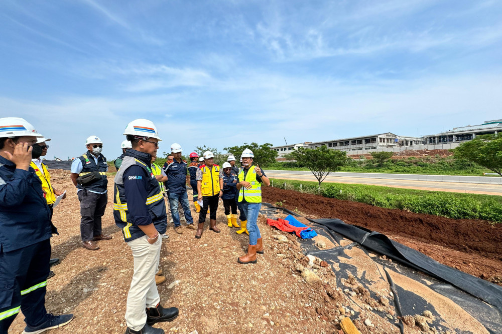  KITB Percepat Pembangunan Drainase Antisipasi Musim Penghujan