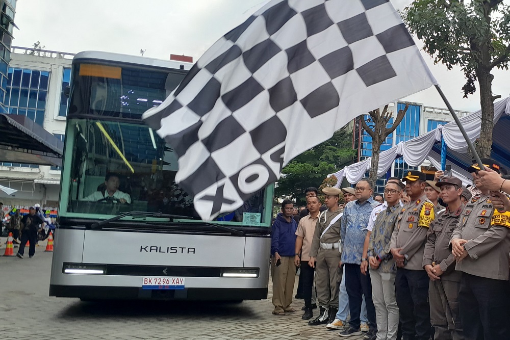  Resmi Diluncurkan, Warga Medan Bisa Jajal Bus Listrik Gratis!