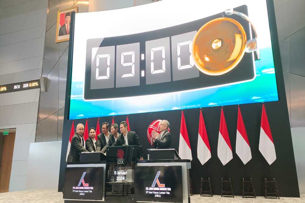  IPO Perdana 2024, Saham Asri Karya Lestari (ASLI) Fluktuatif