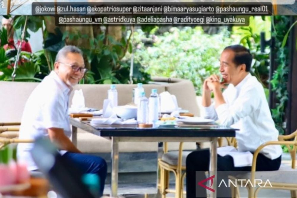  Zulhas Bertemu Jokowi, Pede Prabowo-Gibran Menang Satu Putaran