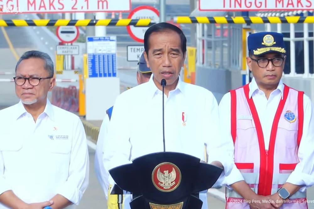  Jokowi Minta Jalan Tol JORR 2 Tersambung Penuh 2024, Begini Progresnya