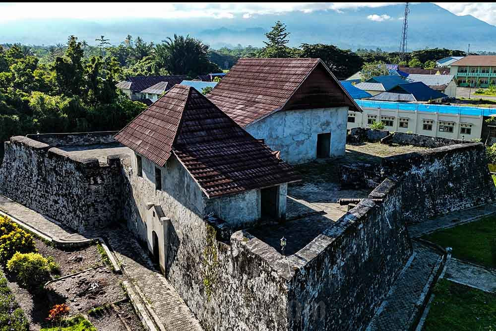  Benteng Barnaveld di Pulau Bacan Kurang Terpelihara