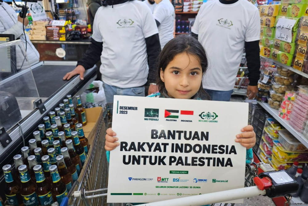  Bantuan Indonesia Melalui Lazis-NU Tiba di Palestina