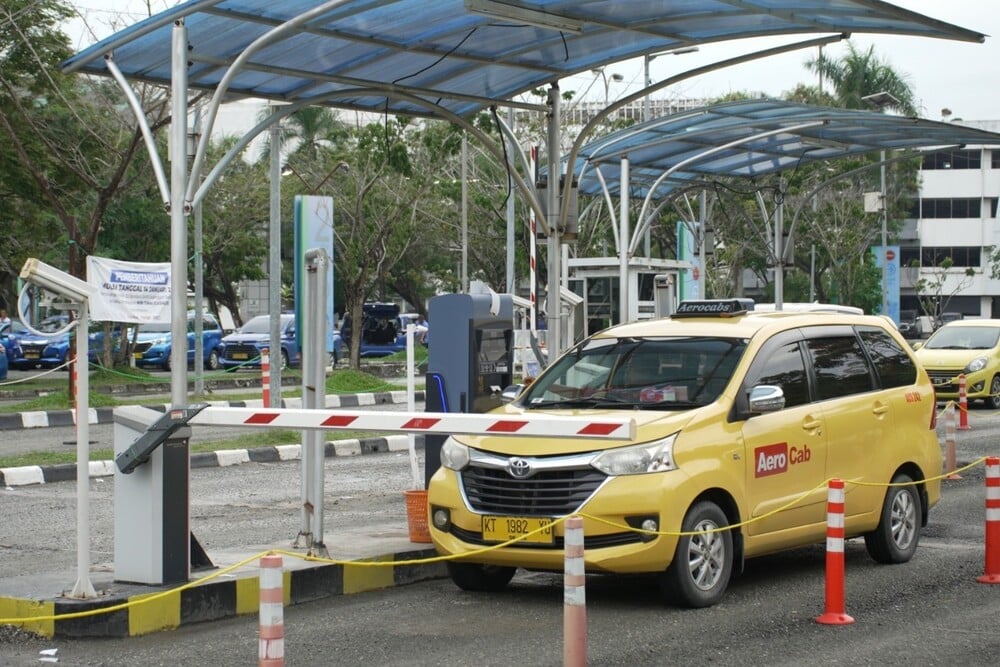  Bandara Sepinggan Terapkan Parkir Tanpa Karcis