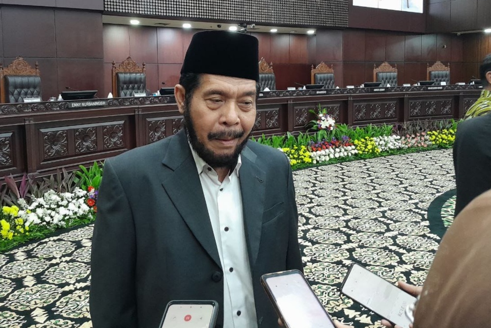  Anwar Usman Bantah Sering Bolos Rapat Hakim MK