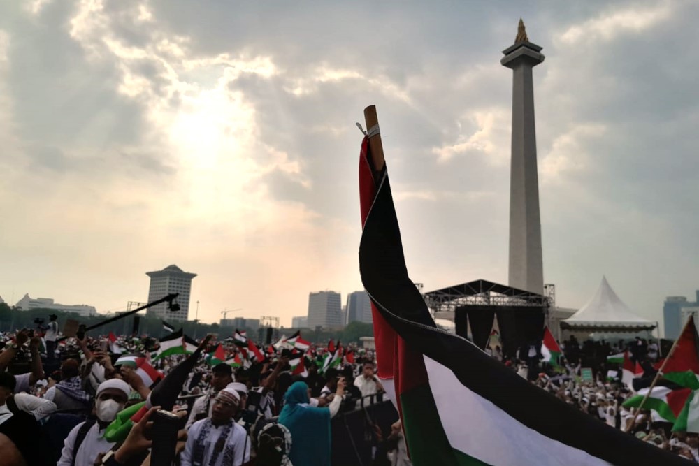  Ada Aksi Bela Palestina Hari Ini, Polri Kerahkan 1.391 Personel