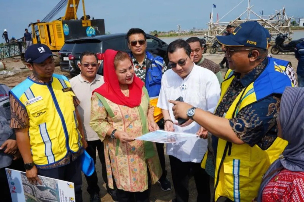  Pembangunan Tanggul Laut Pesisir Utara Semarang, Begini Capaiannya