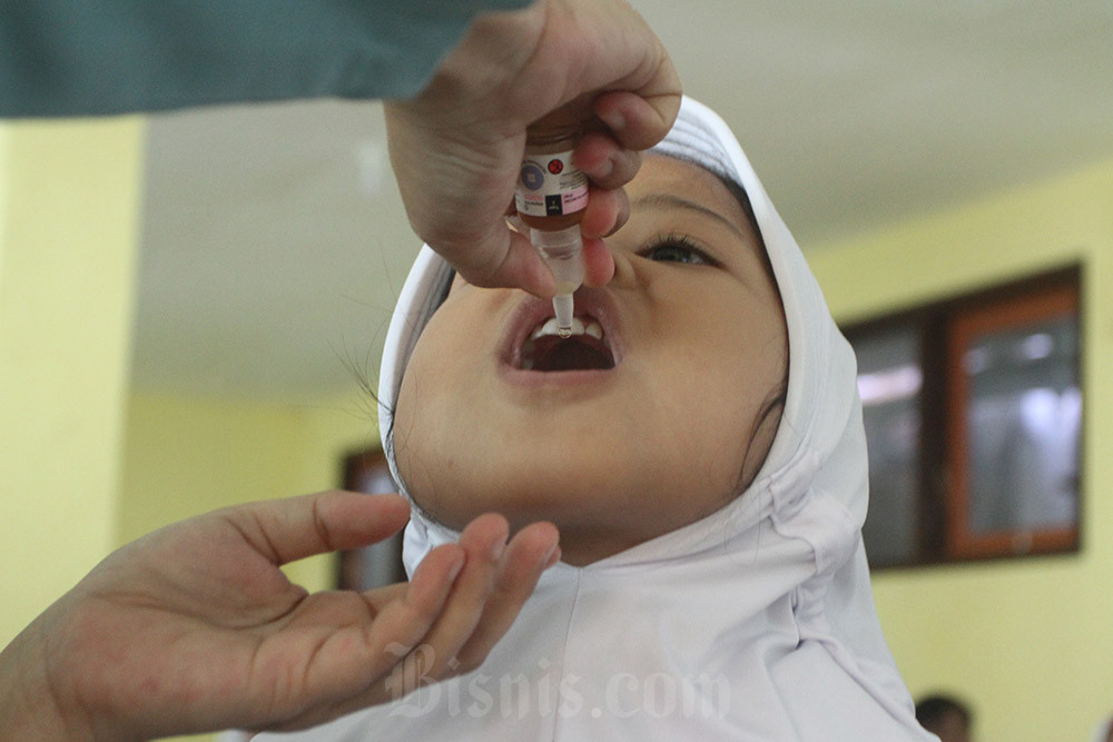  Target Imunisasi Polio Kepada 8,4 juta Anak