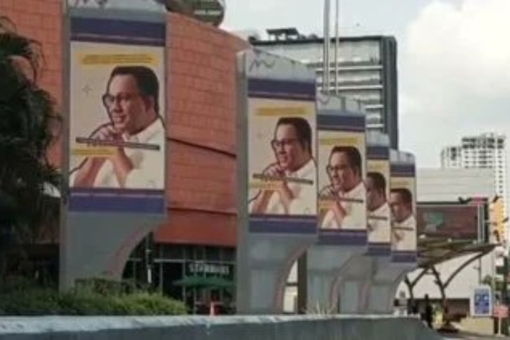  Viral, Segini Harga Sewa Videotron yang Ditujukan untuk Anies Baswedan