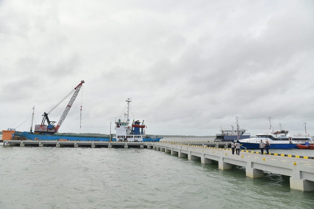  Permudah Akses Warga, Pelabuhan Penagi di Natuna Selesai Direvitalisasi