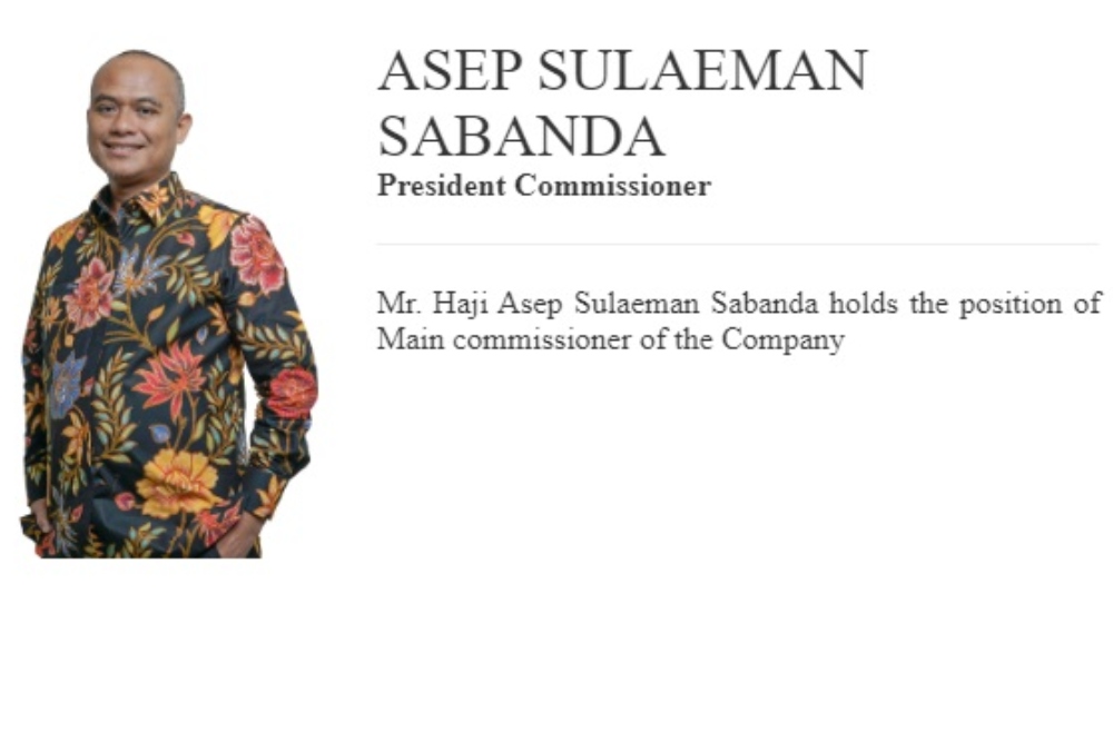  Sultan Subang Asep Sulaeman Sabanda Mundur dari Jabatan Komut BEBS