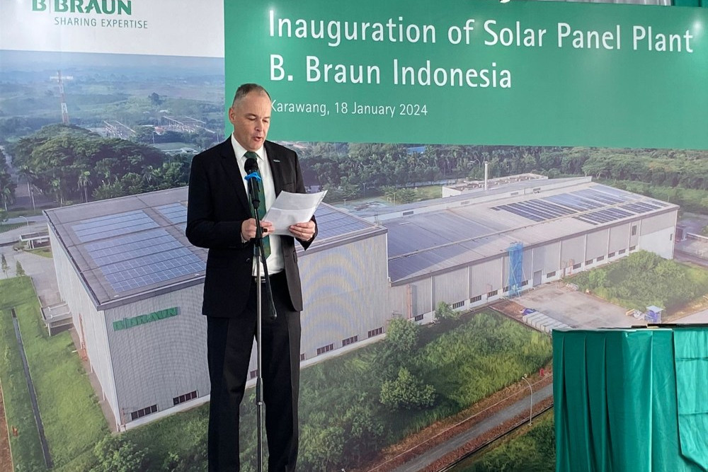  Pabrik Farmasi B.Braun Indonesia Pasang PLTS, Target Tekan Emisi 25%