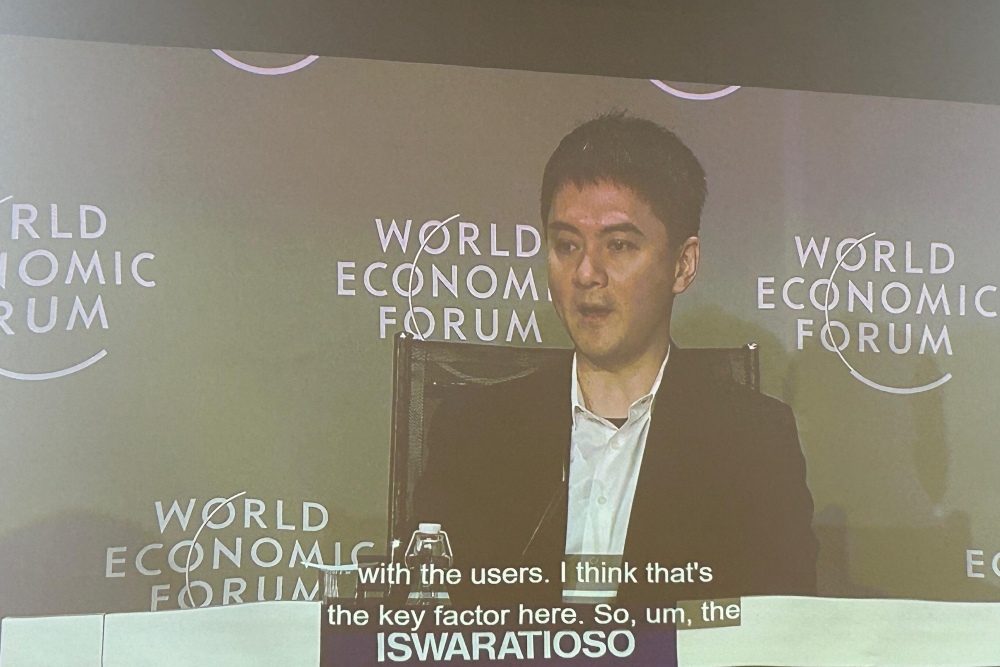  Bos DANA Indonesia Bicara Manfaat Fintech untuk UMKM di World Economic Forum 2024
