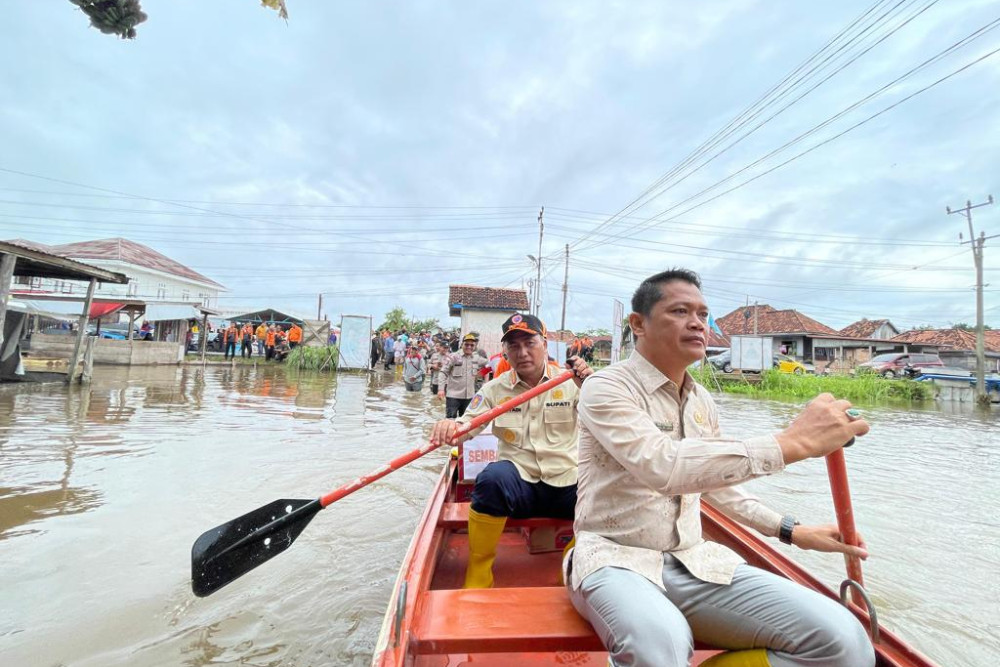  Pemkab Muba Minta Perusahaan Bergotong-Royong Bantu Warga Korban Banjir