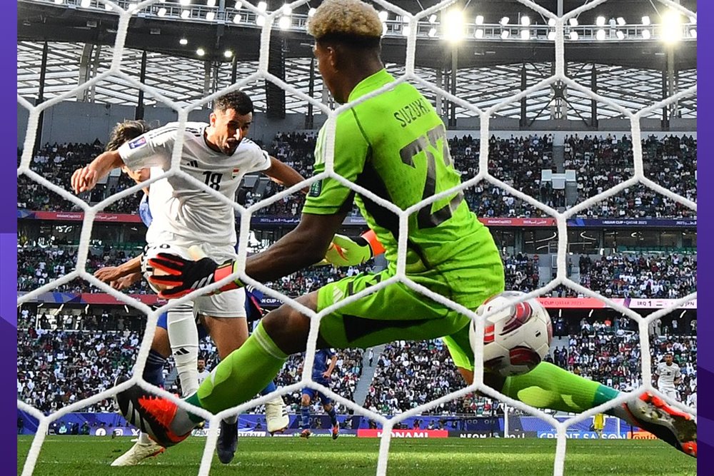  Hasil Akhir Irak vs Jepang Piala Asia 2023: Dua Gol Hussein Benamkan Jepang