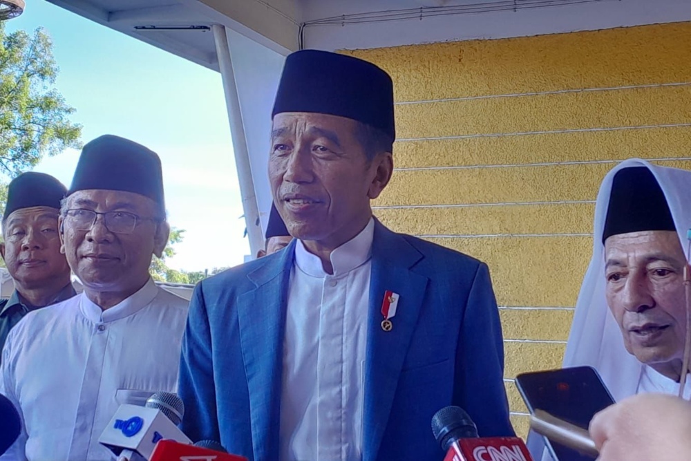  Puas! Jokowi Puji Permainan Timnas Indonesia di Piala Asia 2023