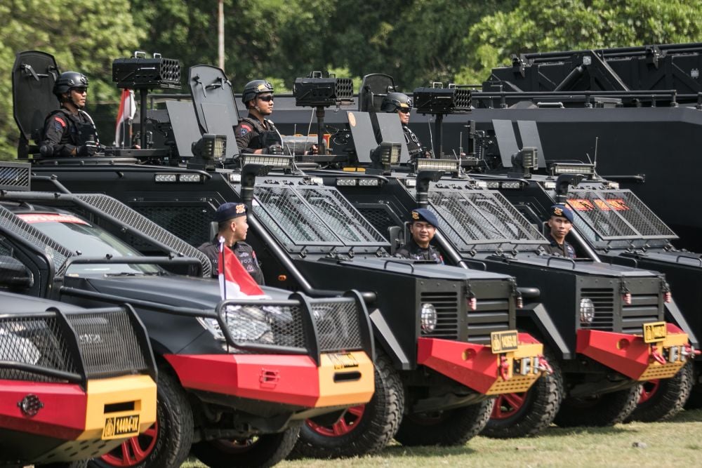  Ribuan Personel Polisi Siap Amankan Debat Cawapres Malam Ini (21/1)