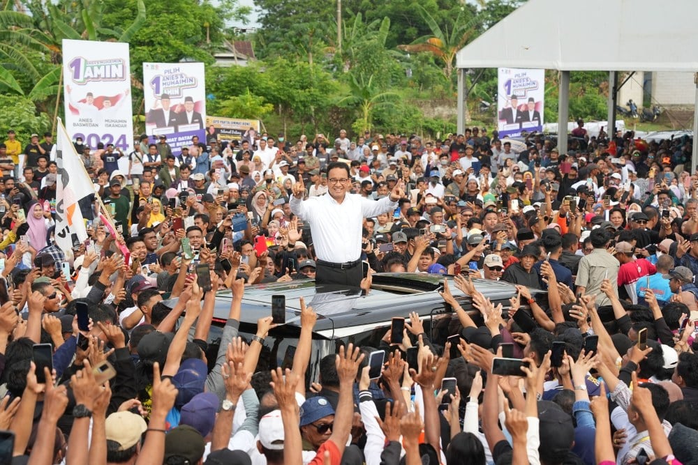  Kampanye Akbar Dimulai, Anies Yakin Bakal Unggul di Banten