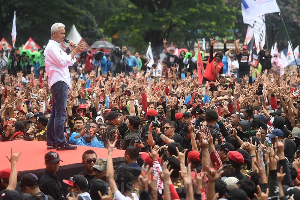  Kampanye Terbuka Perdana Capres Ganjar