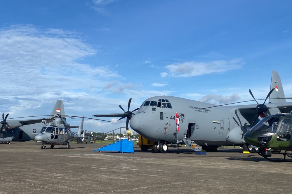  Jokowi Saksikan Penyerahan Pesawat Super Hercules, Ini Spesifikasinya