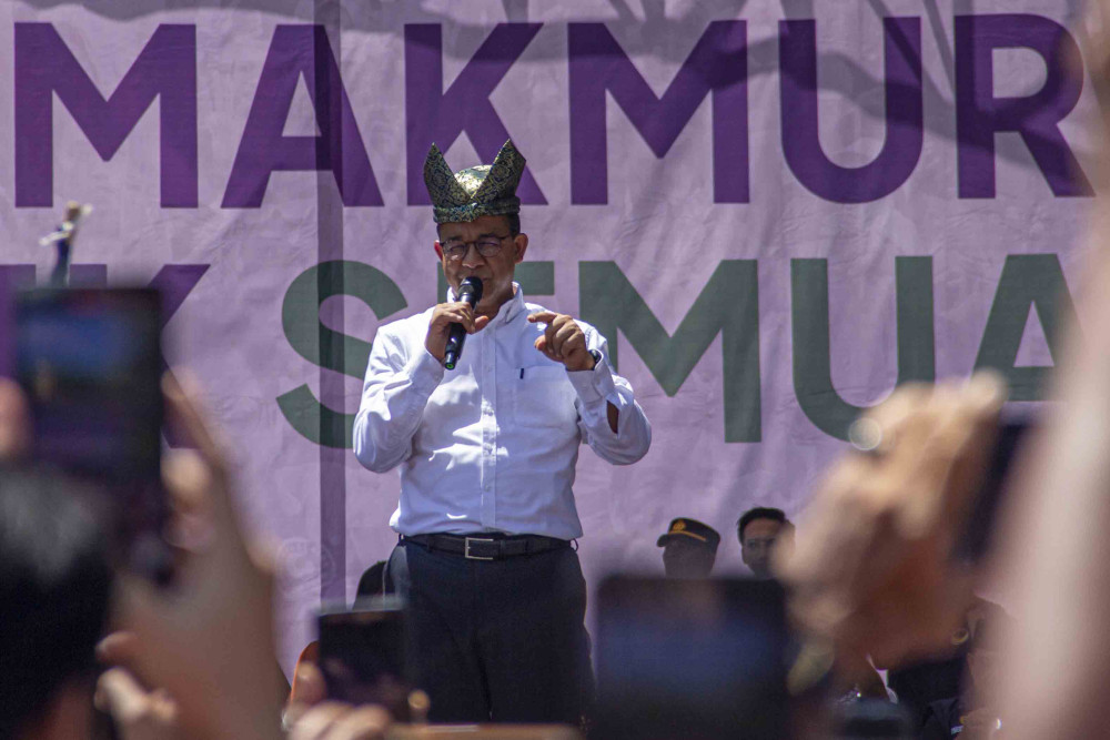  Kampanye Akbar Anies di Padang, Nelayan Curhat soal Aturan yang tak Pro Nelayan