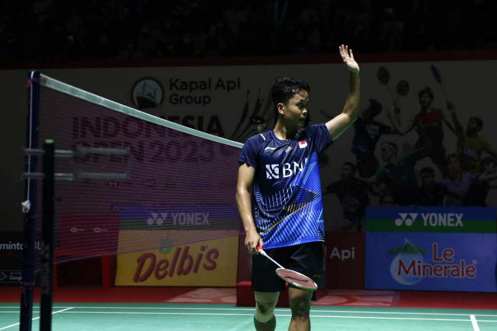  Hasil 16 Besar Indonesia Masters 2024, Ginting Melesat ke Perempat Final