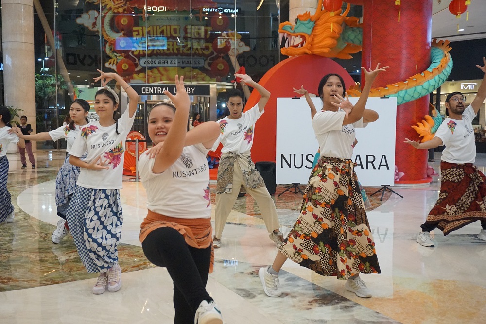  Sambut Nusantara Fair 2024 dengan Flashmob Seru di Kota Kasablanka