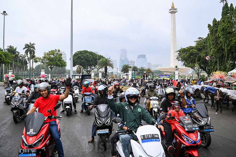  Parade Kendaraan Listrik di Jakarta