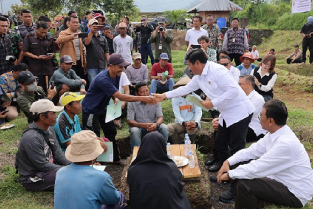  217,85 Hektare Tanah Negara di Sembalun Diredistribusi kepada Warga