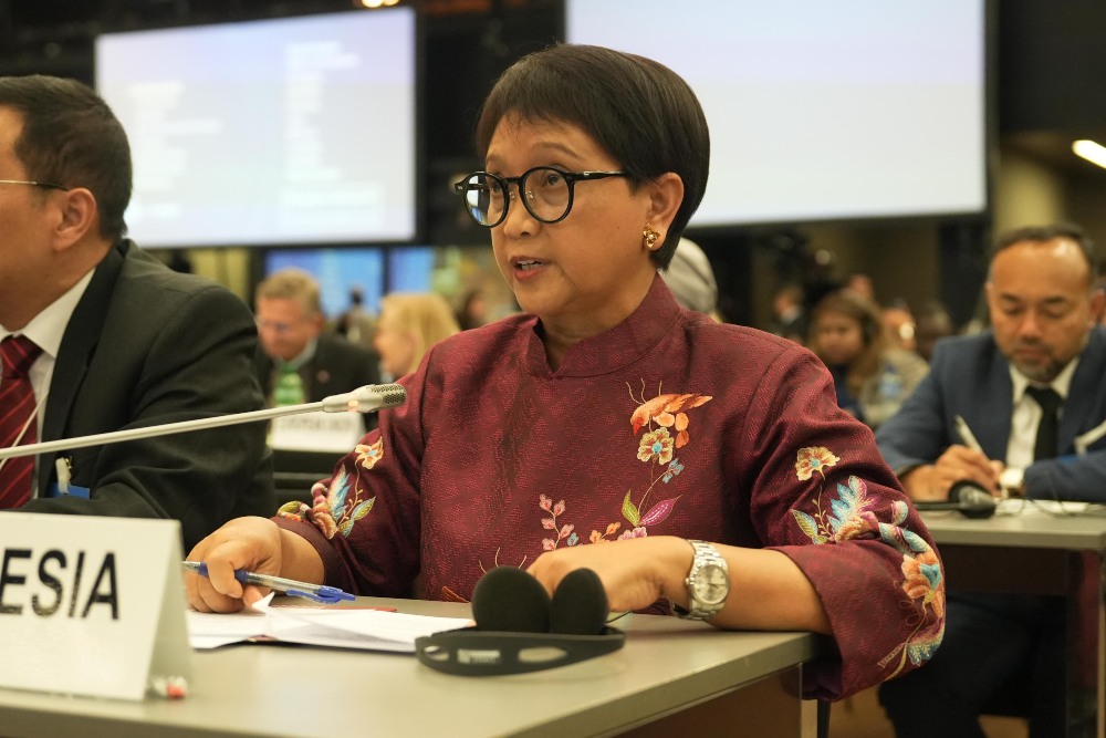 Menteri Luar Negeri Retno Lestari Priansari Marsudi./Dok. Kementerian Luar Negeri