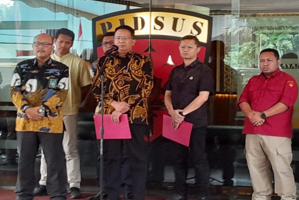 Direktur Penyidikan Jaksa Agung Muda Tindak Pidana Khusus (Dirdik Jampidsus) Kejagung Kuntadi, Jumat (3/11/2023), JIBI/Bisnis-Surya Dua Artha Simanjuntak