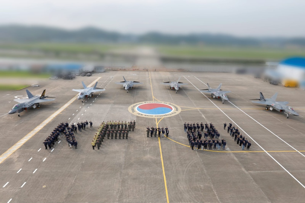 Deretan prototype jet tempur KF-21 Boramae hasil kerja sama RI-Korsel. DOK. KAI, Kedubes Korsel