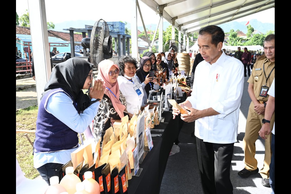  Jokowi Percaya Produk PNM Mekaar Punya Daya Saing Tinggi