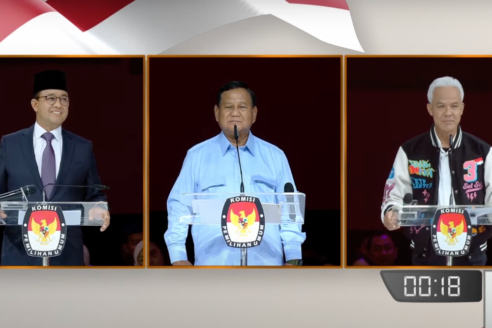  Debat Capres Pamungkas, Prabowo Mendadak Minta Maaf ke Anies dan Ganjar