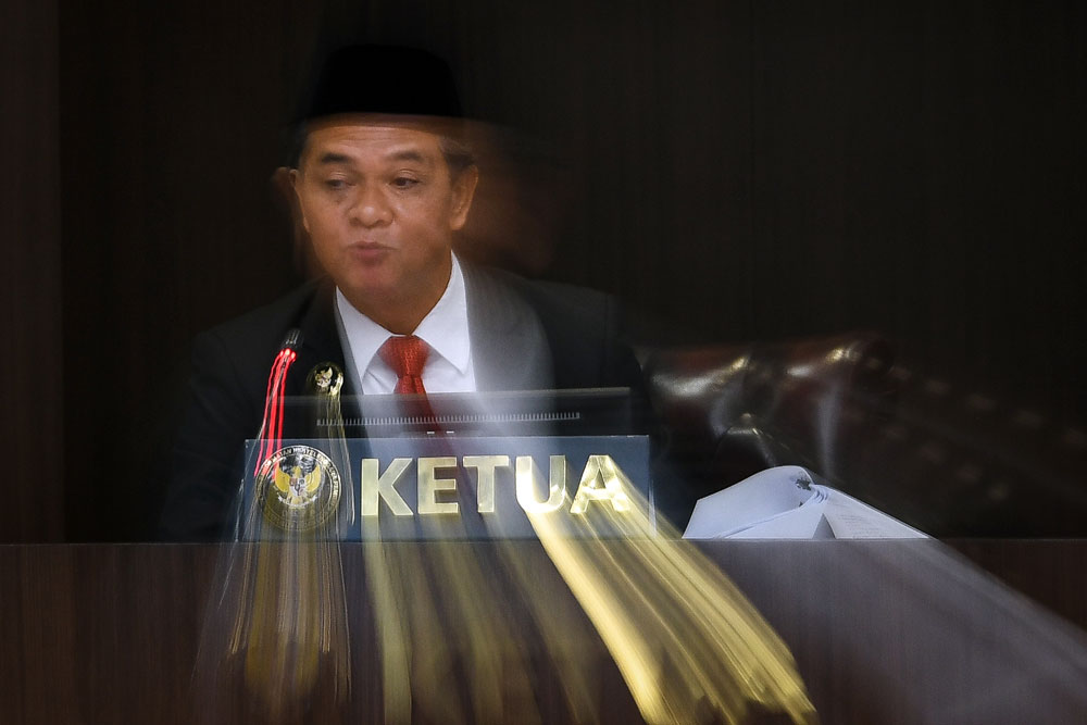  DKPP Vonis Hasyim Asy'ari dan Enam Komisioner KPU Lainnya Melanggar Etik