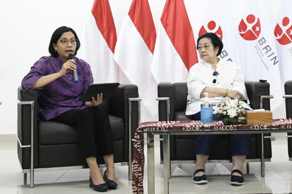  Sri Mulyani Bungkam Usai Rapat Bareng Jokowi: Aku Tahu Pertanyaannya