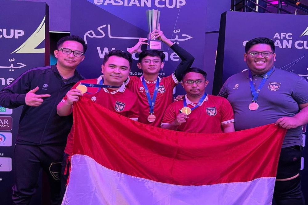  Indonesia Juara AFC eAsian Cup, Warganet Sebut Didikan Rental PS