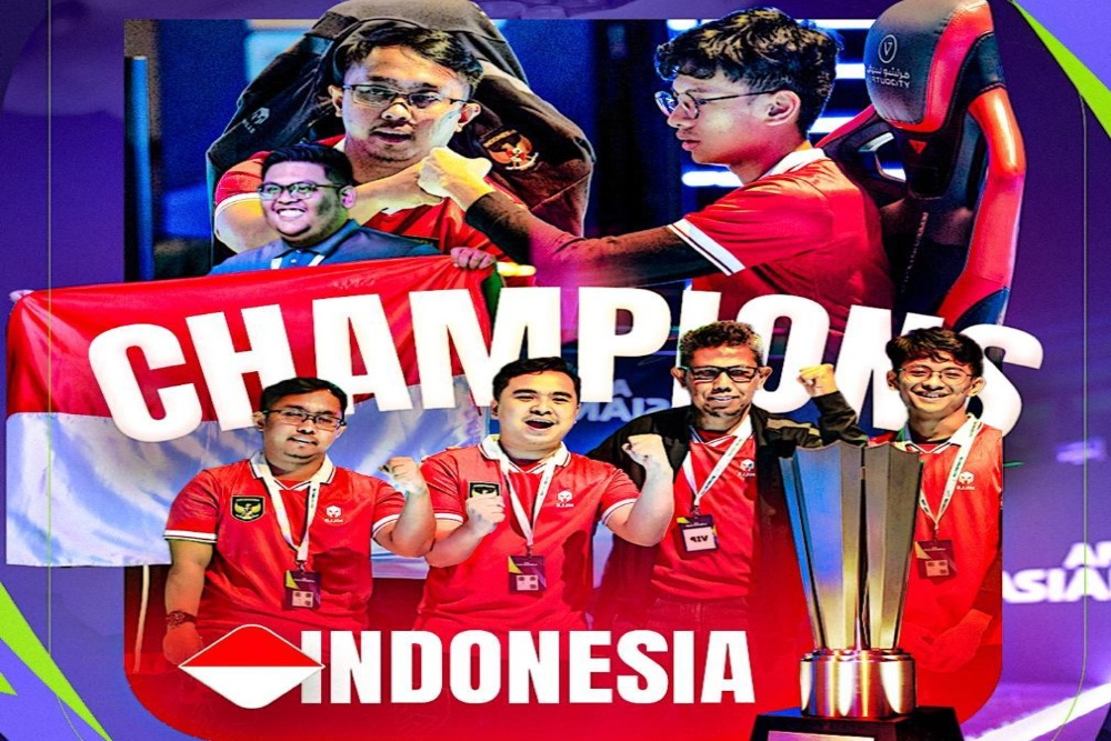  Profil Timnas eFootball RI yang Memenangkan AFC eAsian Cup Qatar 2023