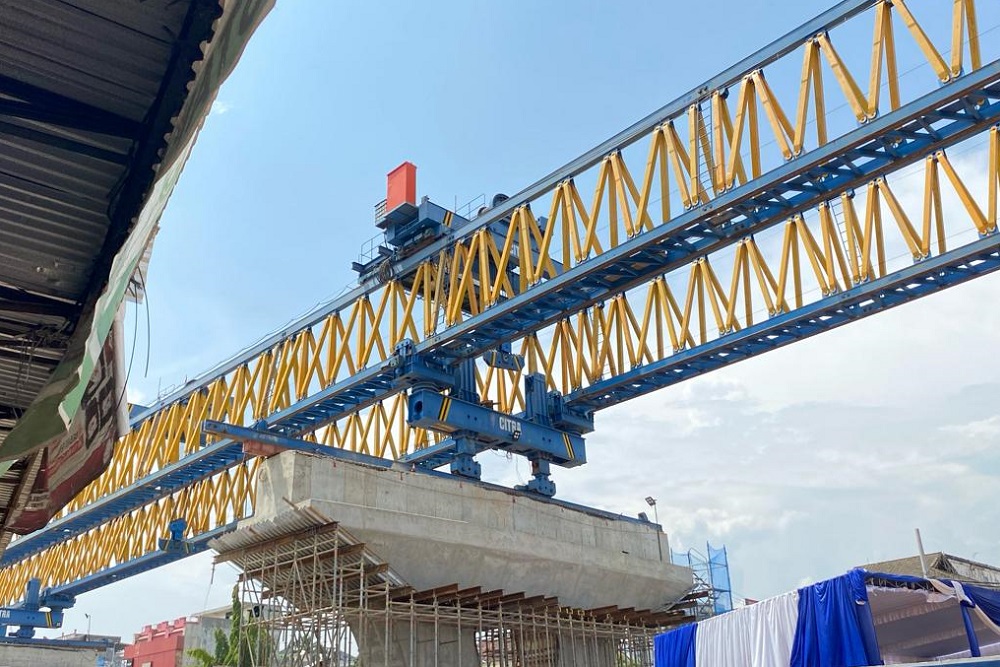  Pembangunan Flyover Sekip Ujung Capai 90%, Target Dibuka April 2024?