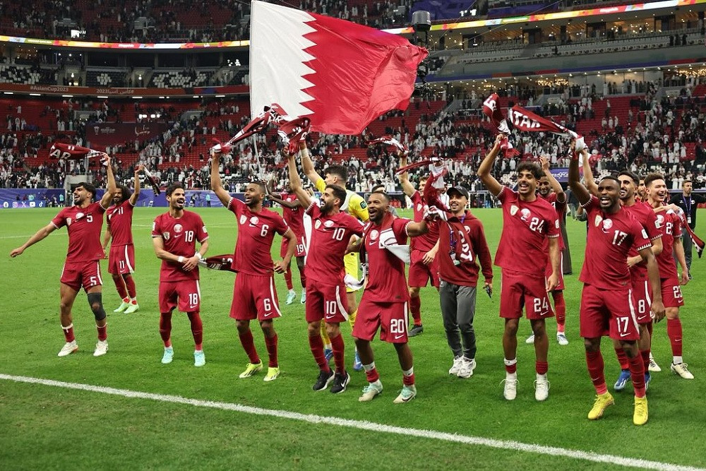 Prediksi skor Iran vs Qatar dalam semifinal Piala Asia 2023/Instagram @qfa.