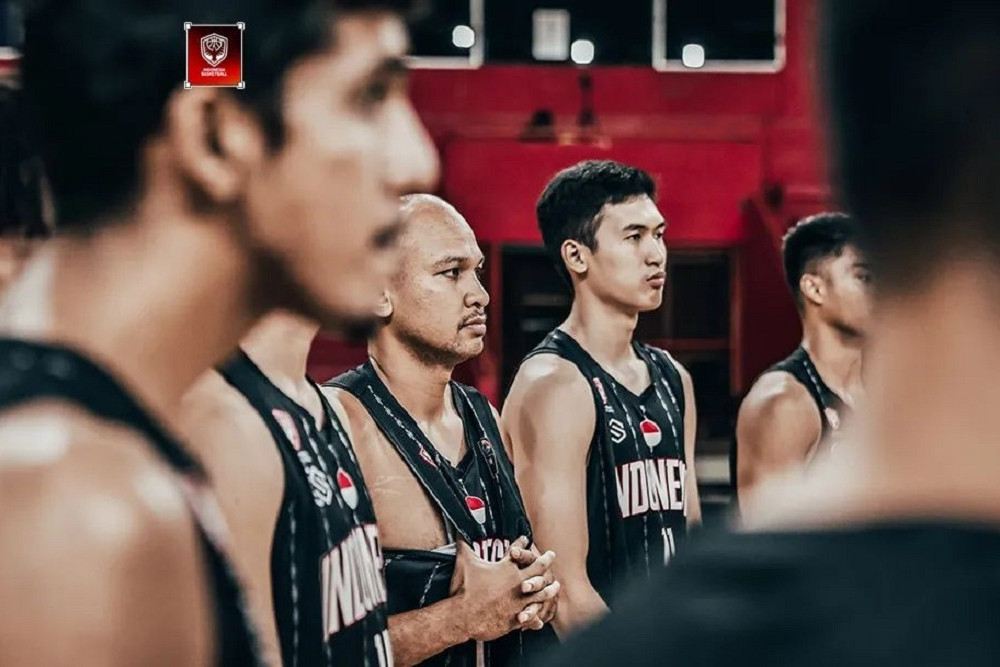 TC timnas basket Indonesia jelang Kualifikasi FIBA Asia Cup 2025/Instagram official_timnasbasket