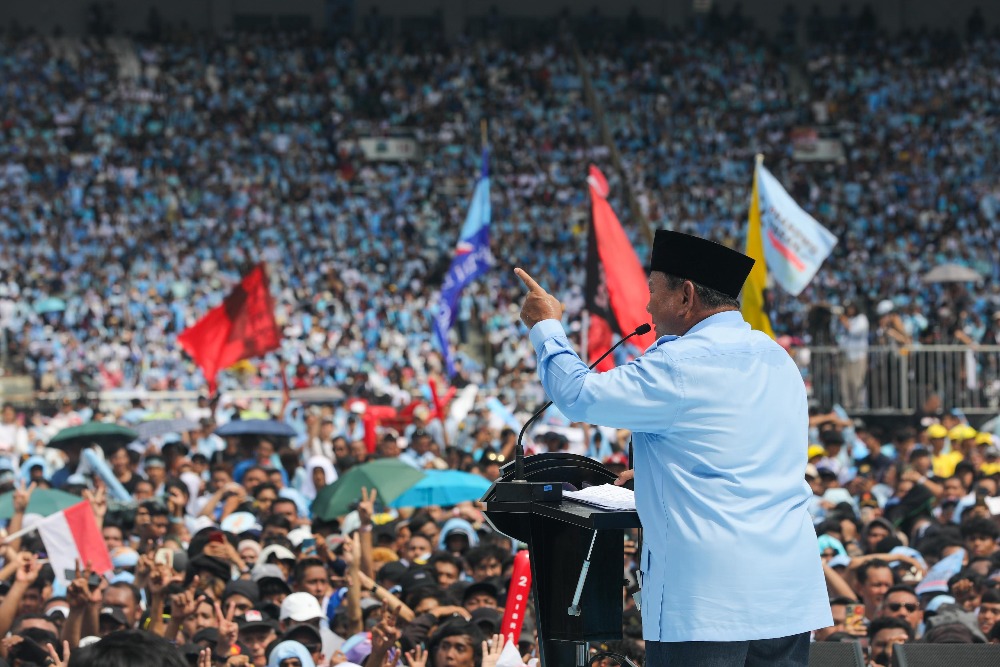  Tiru Megawati, Prabowo Tutup Orasi Kampanye dengan Seruan Merdeka