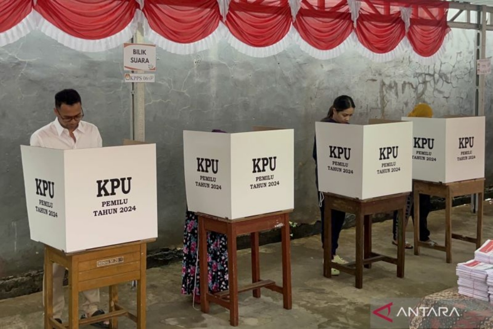  Momen Sultan Andara, Raffi Ahmad dan Nagita Slavina Mencoblos di Pemilu 2024