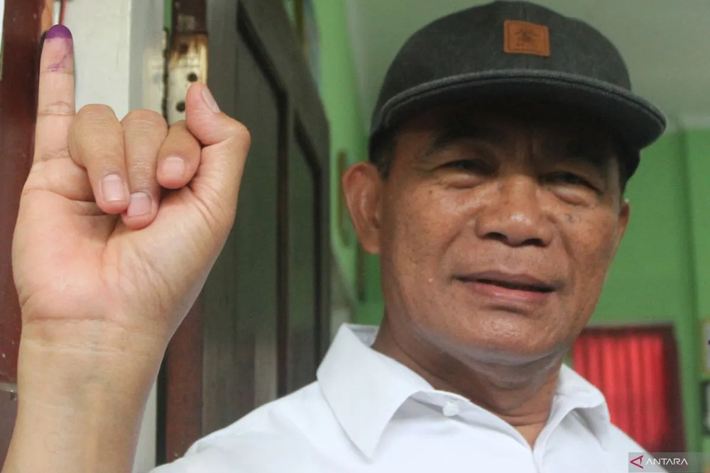  Menteri Muhadjir Nyoblos di Malang, Ini Komentarnya Soal Pemilu 2024