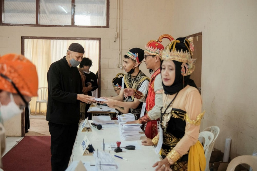  Kala Tokoh Pewayangan Pandawa Lima Jadi Petugas KPPS di Bandung